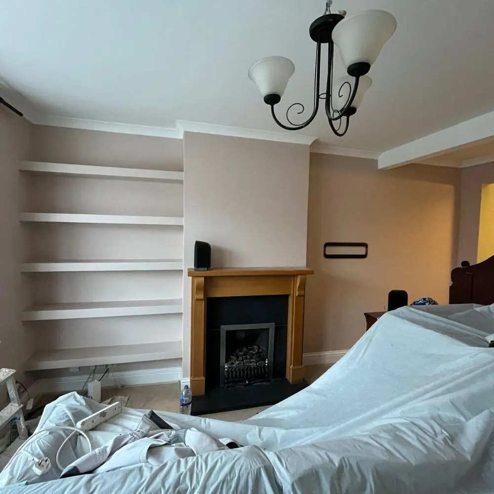 Interior Wall and Ceiling Refurbishment in Surbiton
